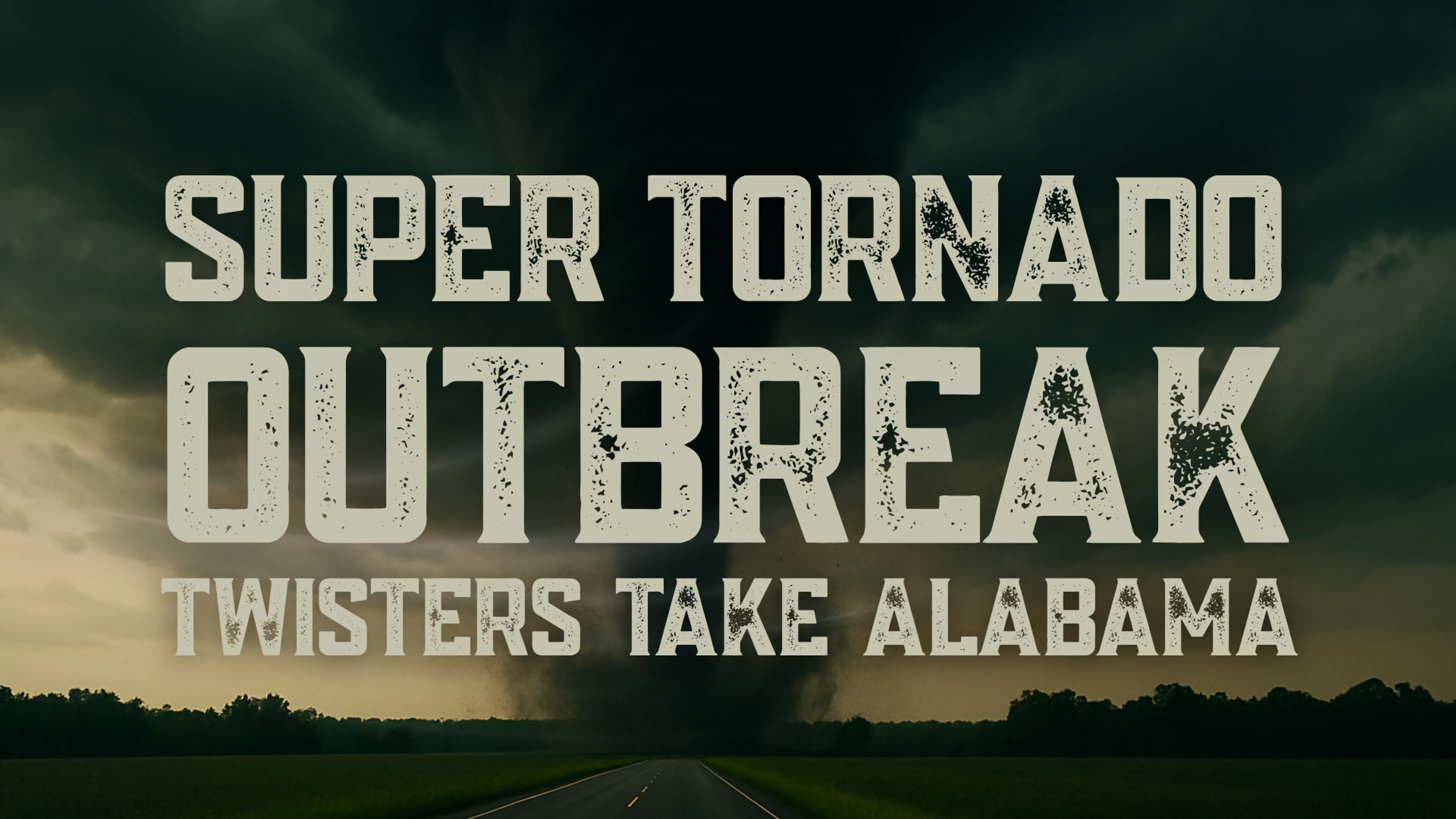 Super Tornado Outbreak: Twisters Take Alabama poster